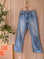 Lois Ninette 90's rigid flare triple stone L34