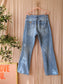 Lois Ninette 90's rigid flare triple stone L34