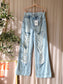 Lois skater loose fit jeans vignon destroy bleach
