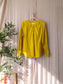 Lolly's Laundry lurex stripe blouse singh sunshine yellow