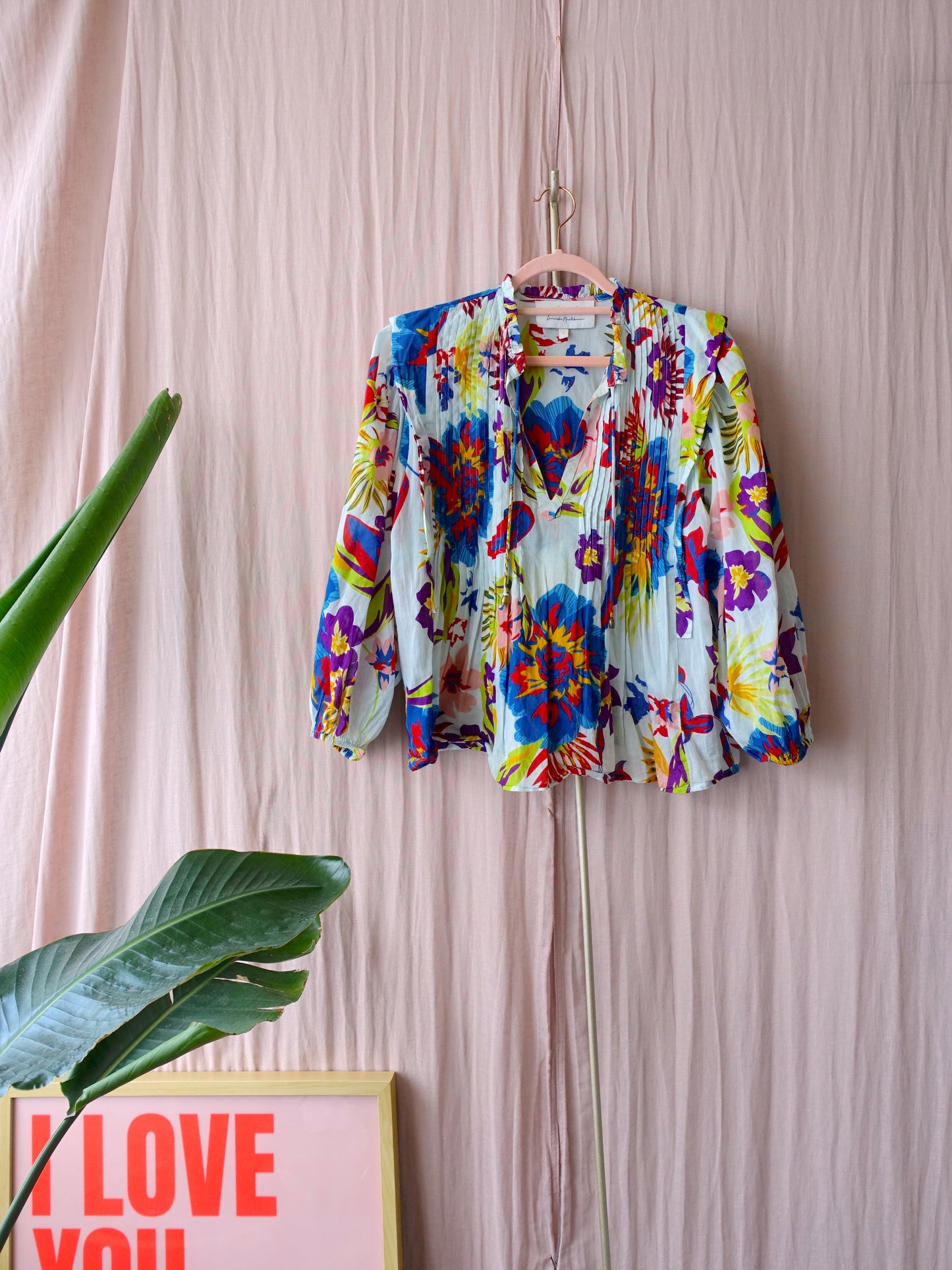 Lonneke Nooteboom x Eksept voile floral blouse