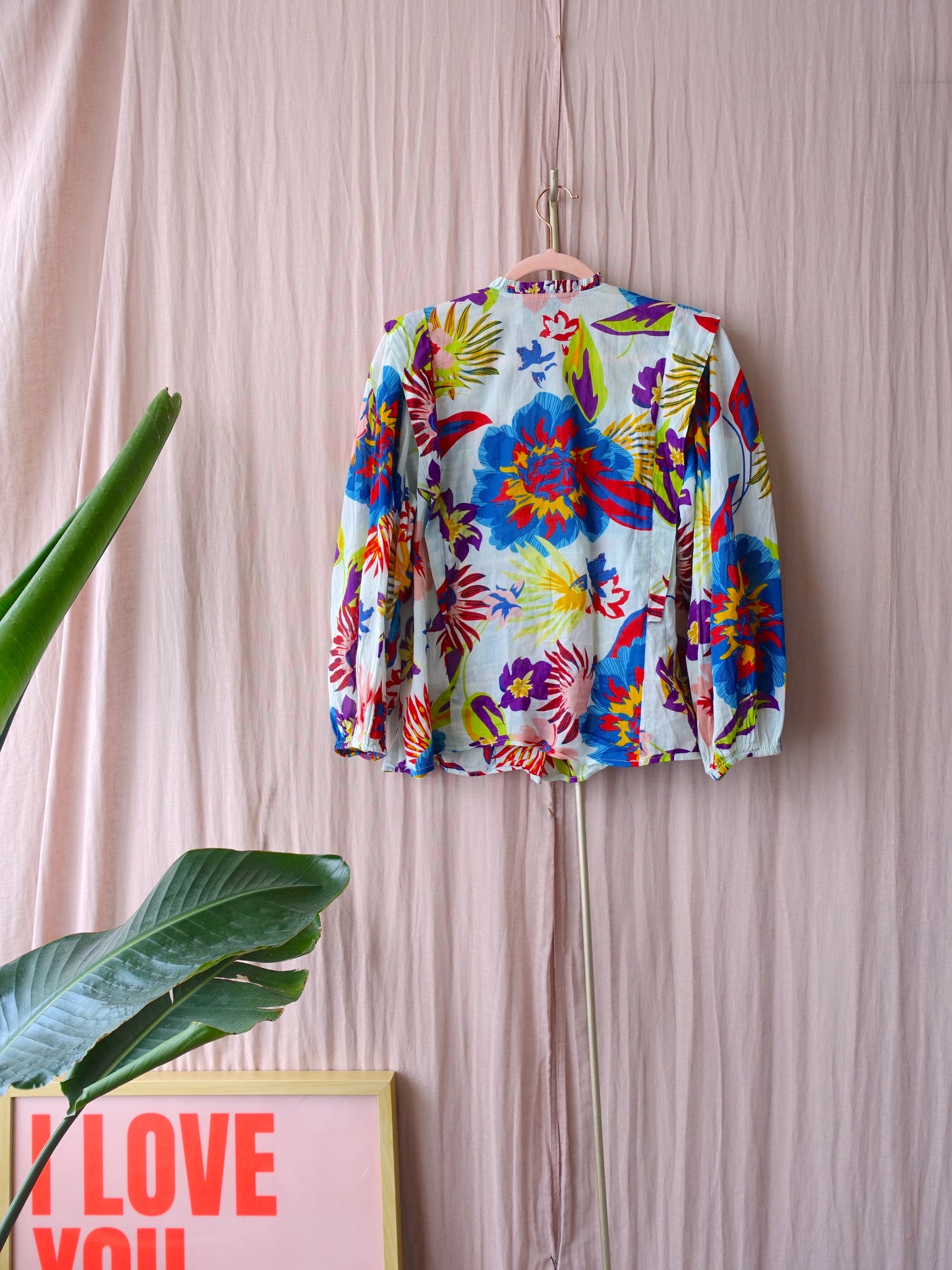 Lonneke Nooteboom x Eksept voile floral blouse