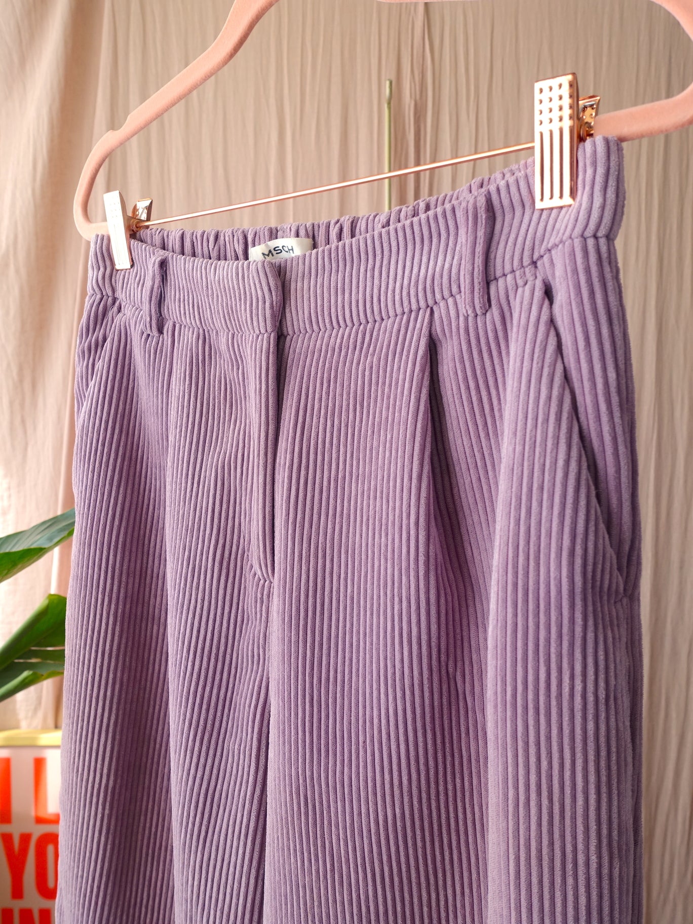 MSCH Copenhagen Hadley Jeppi pants lila