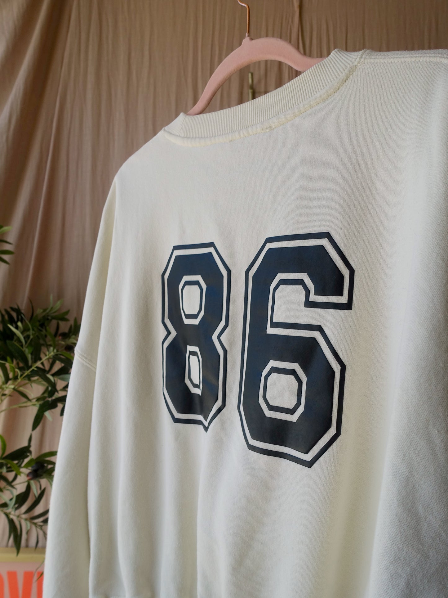 Love Stories sloane oversized cropped sweater ecru