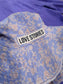 Love Stories the floral boho hat pale lilac