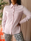 Luisa Cerano silkblend blouse primrose pink