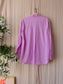 MSCH loose fit poplin cotton shirt bubblegum pink