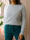 MSCH mohairmix knit light grey