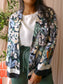 Weekend MaxMara silk mix top snow white