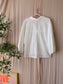 Shoeby broderie loose fit blouse cloud white