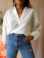 Shoeby broderie loose fit blouse cloud white