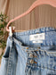 Mango Ares paperbag denim shorts