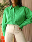 Mango oversized popeline shirt jelly bean