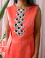 MaxMara Shine! the embellished dress salmon pink