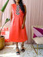 MaxMara Shine! the embellished dress salmon pink