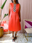 MaxMara Shine! the embellished dress salmon pink