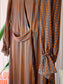 Mayerline maxi jurk lurex copper