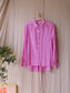 MbyM jacquard viscose blouse bubblegum pink
