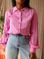 MbyM jacquard viscose blouse bubblegum pink