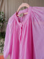 Même Road flowy top bubblegum pink