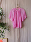 Même Road flowy top bubblegum pink