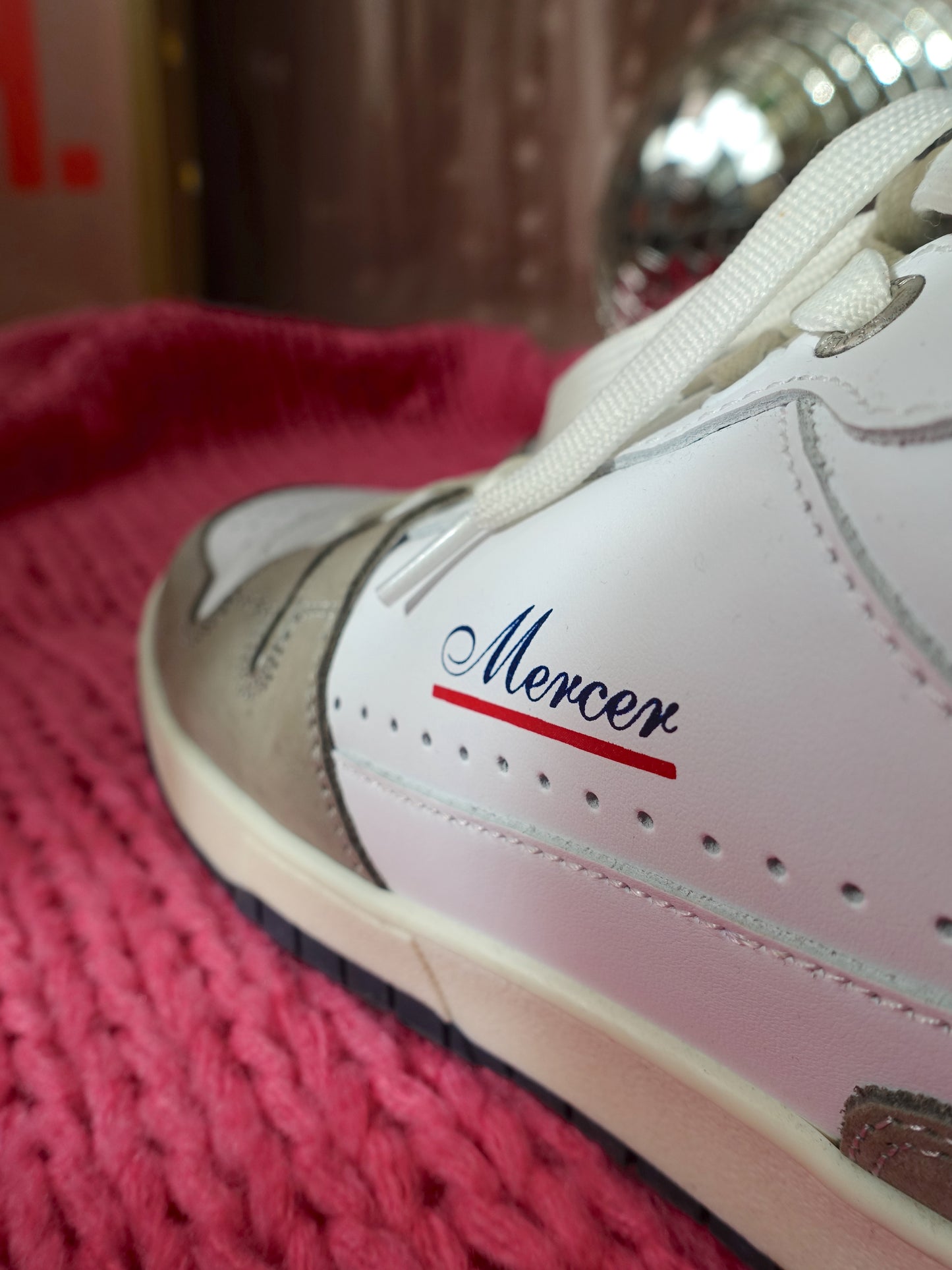 Mercer Amsterdam the Brooklyn sneakers wit