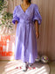 Miljuschka the poplin jurk pastel lilac
