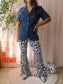 Miu Miu designer vintage denim blazer shirt dark indigo