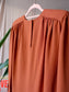 Miu Miu original designer shoulder top terracotta clay