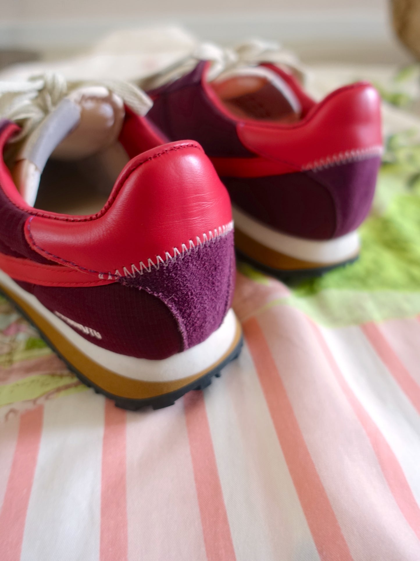 Moaconcept master flash sneakers coral red & cherry