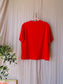 Modström organic cotton takoda tee flame scarlet