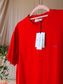 Modström organic cotton takoda tee flame scarlet