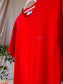 Modström organic cotton takoda tee flame scarlet