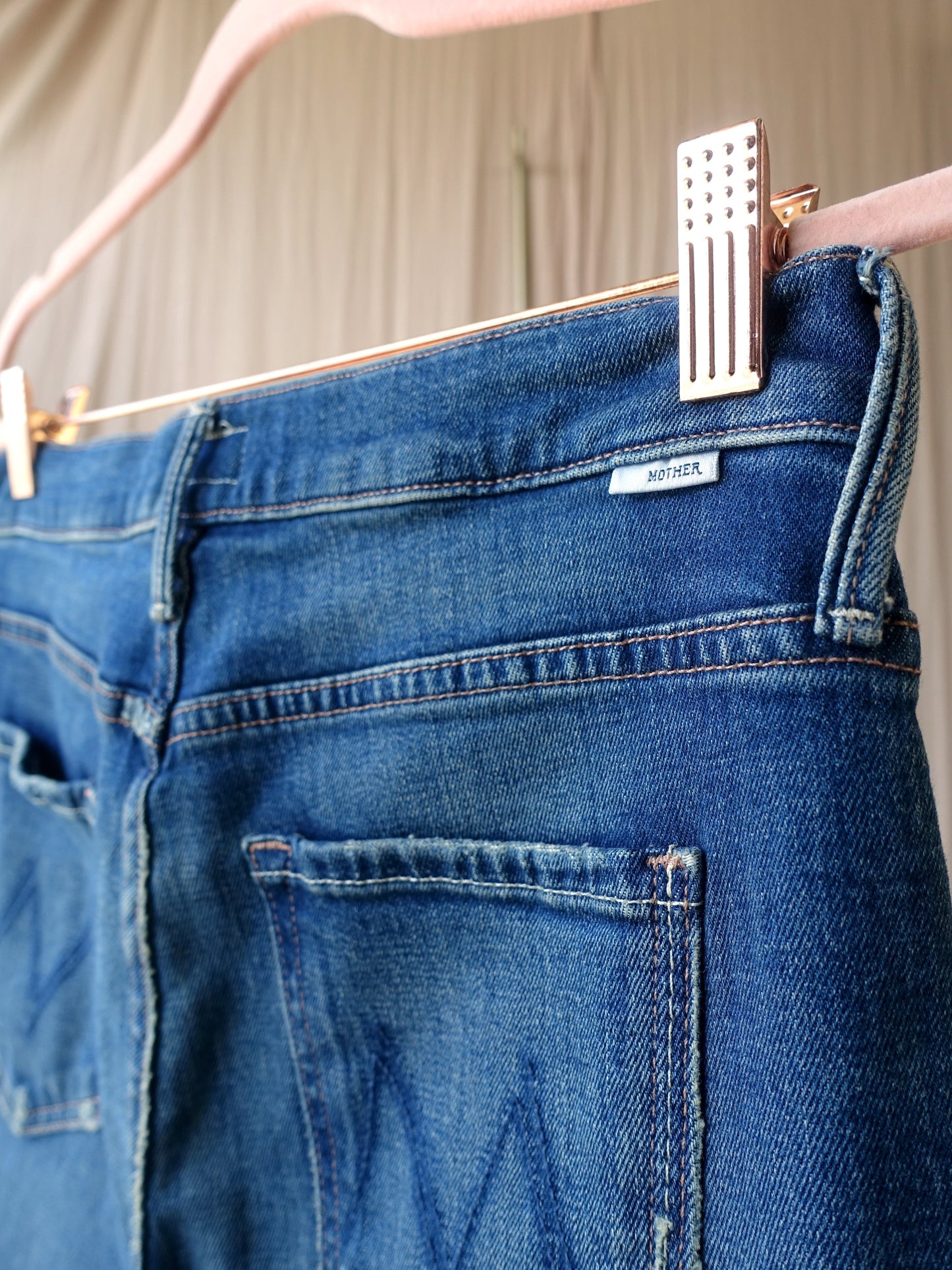 Mother The Saint Ankle premium designer jeans