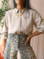 My Essential Wardrobe franco smock shirt oatmeal