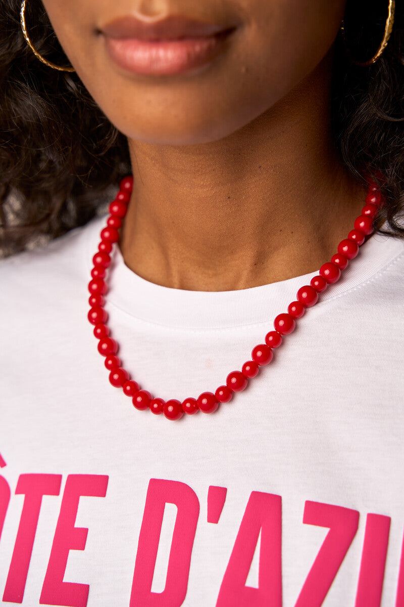 My Jewellery kralenketting rood