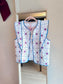My Jewellery quilted embroidery gilet wit