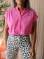 NED travelstof top aurora pink