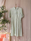 Nathalie Vleeschouwer tencel midi jurk pastel green