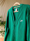 Nike club fairway cardigan tennis court green