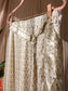 Harper & Yve midi ruffle rok ecru / lila