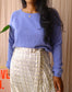Harper & Yve midi ruffle rok ecru / lila