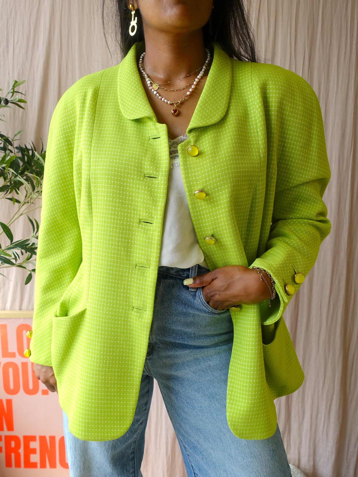 Nina Ricci Edition Boutique vintage designer jacket