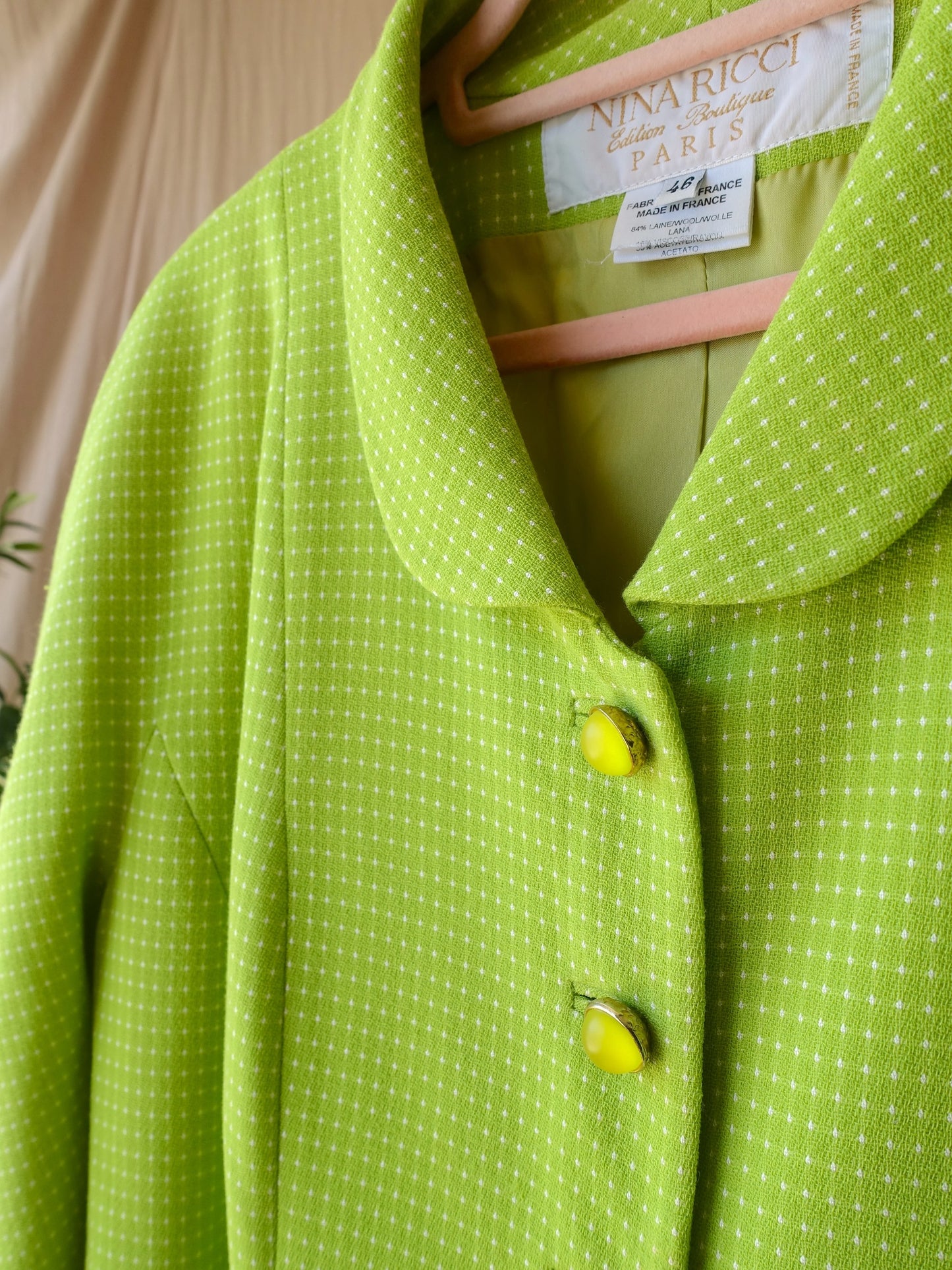 Nina Ricci Edition Boutique vintage designer jacket