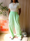 Norr Copenhagen moa pants matcha mint