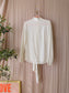 Notes du Nord 100% silk top darlene cloud dancer