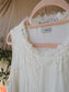 Nukus baltar silkblend embroidery top off white