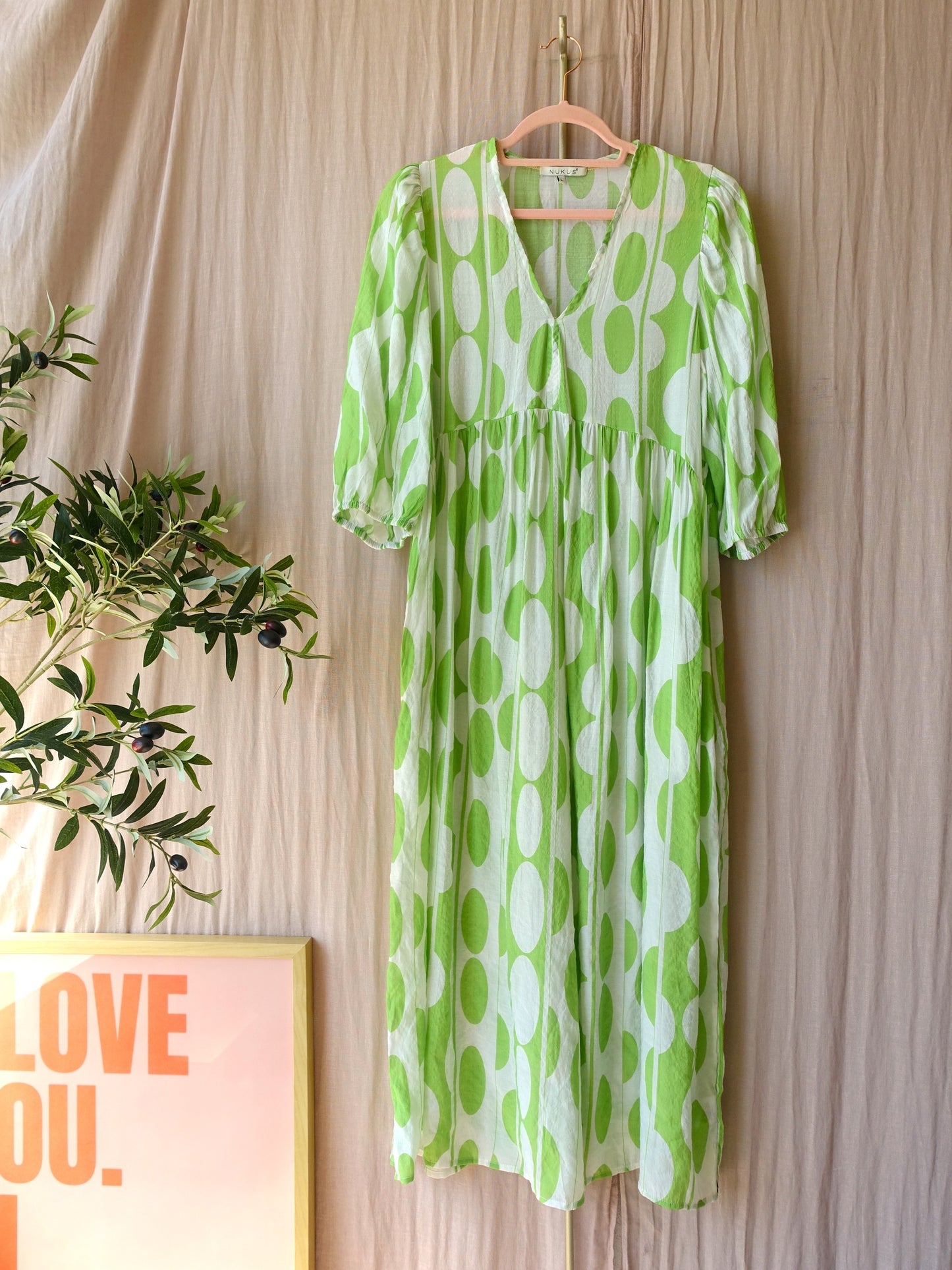 Nukus raisa summer chique maxi jurk