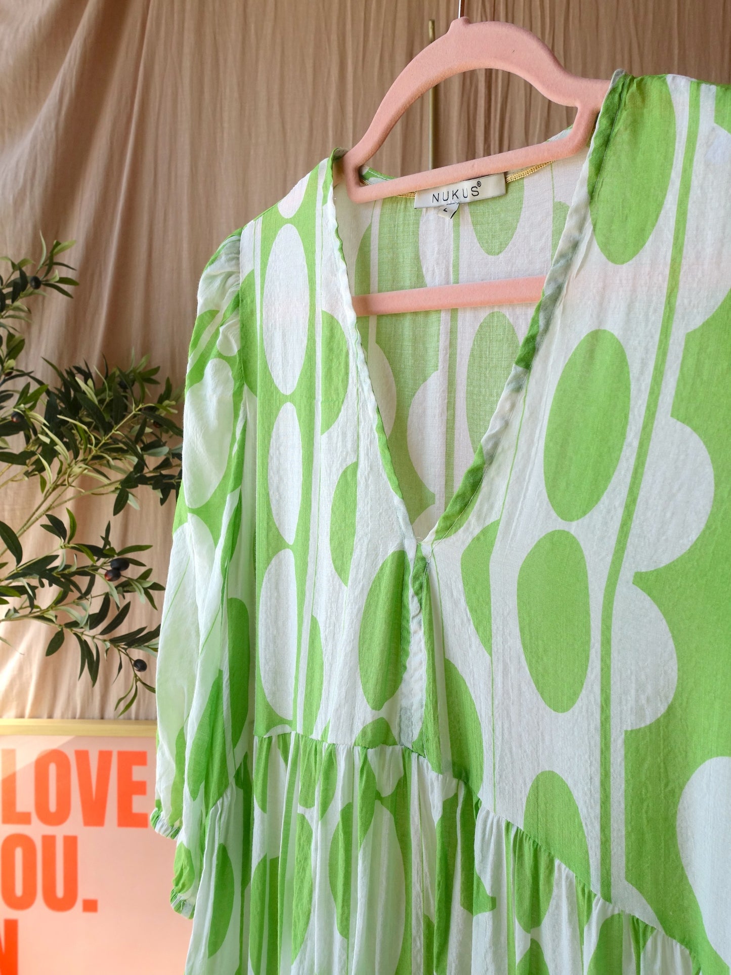 Nukus raisa summer chique maxi jurk