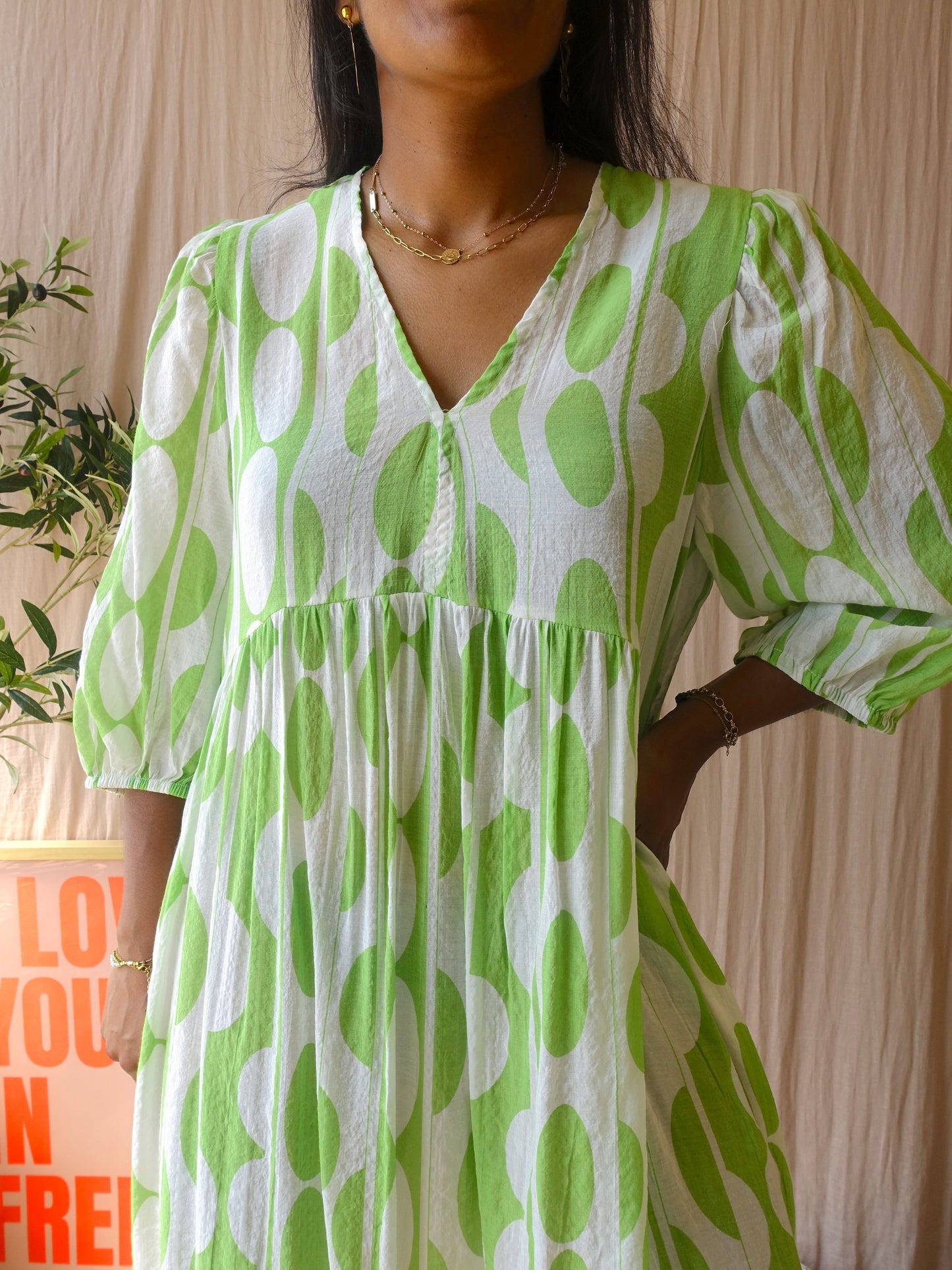 Nukus raisa summer chique maxi jurk